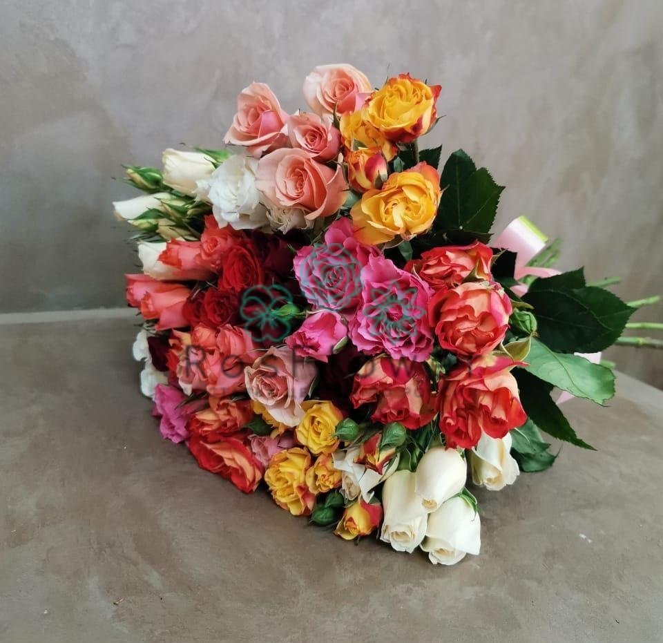 Букет цветов из: Розы в Крапивна