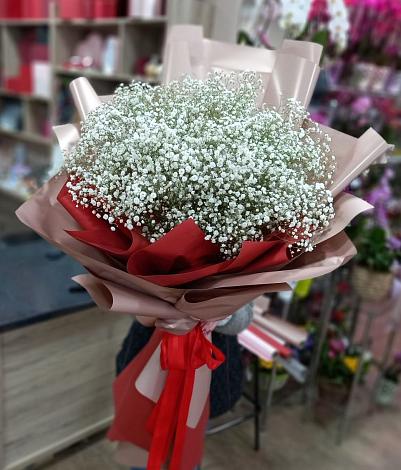 Букет цветов из: Гипсофила в Крапивна