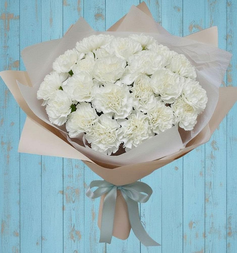 Букет цветов из: Гвоздики в Крапивна