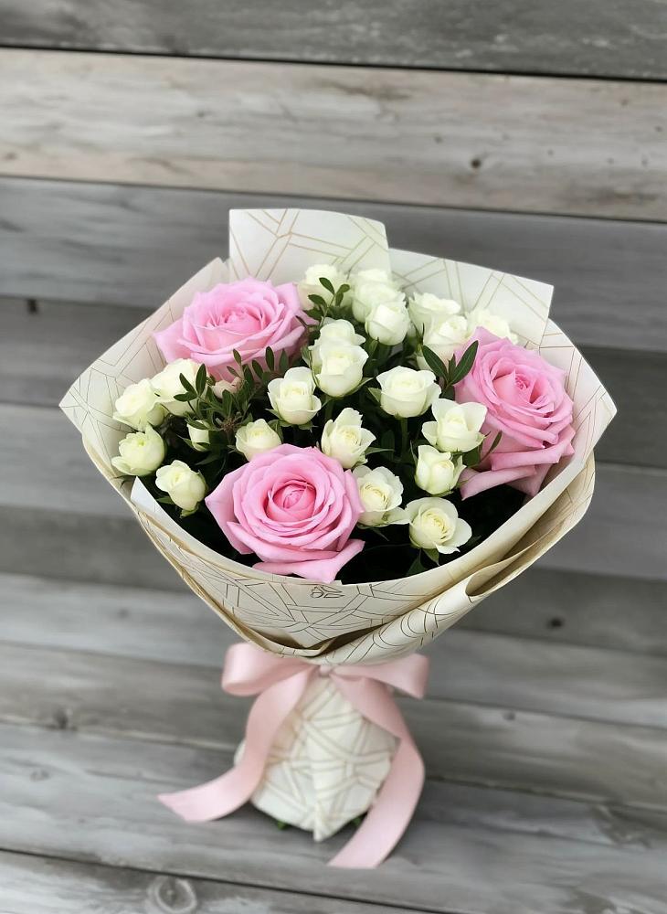 Букет цветов из: Розы в Крапивна