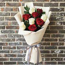 Букет цветов из:  Розы в Крапивна