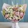Букет цветов из: Альстромерии и Розы в Крапивна