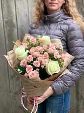 Букет цветов из:  Розы в Крапивна