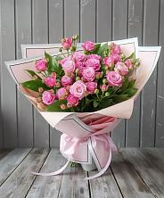 Букет Розовый кустик в Крапивна