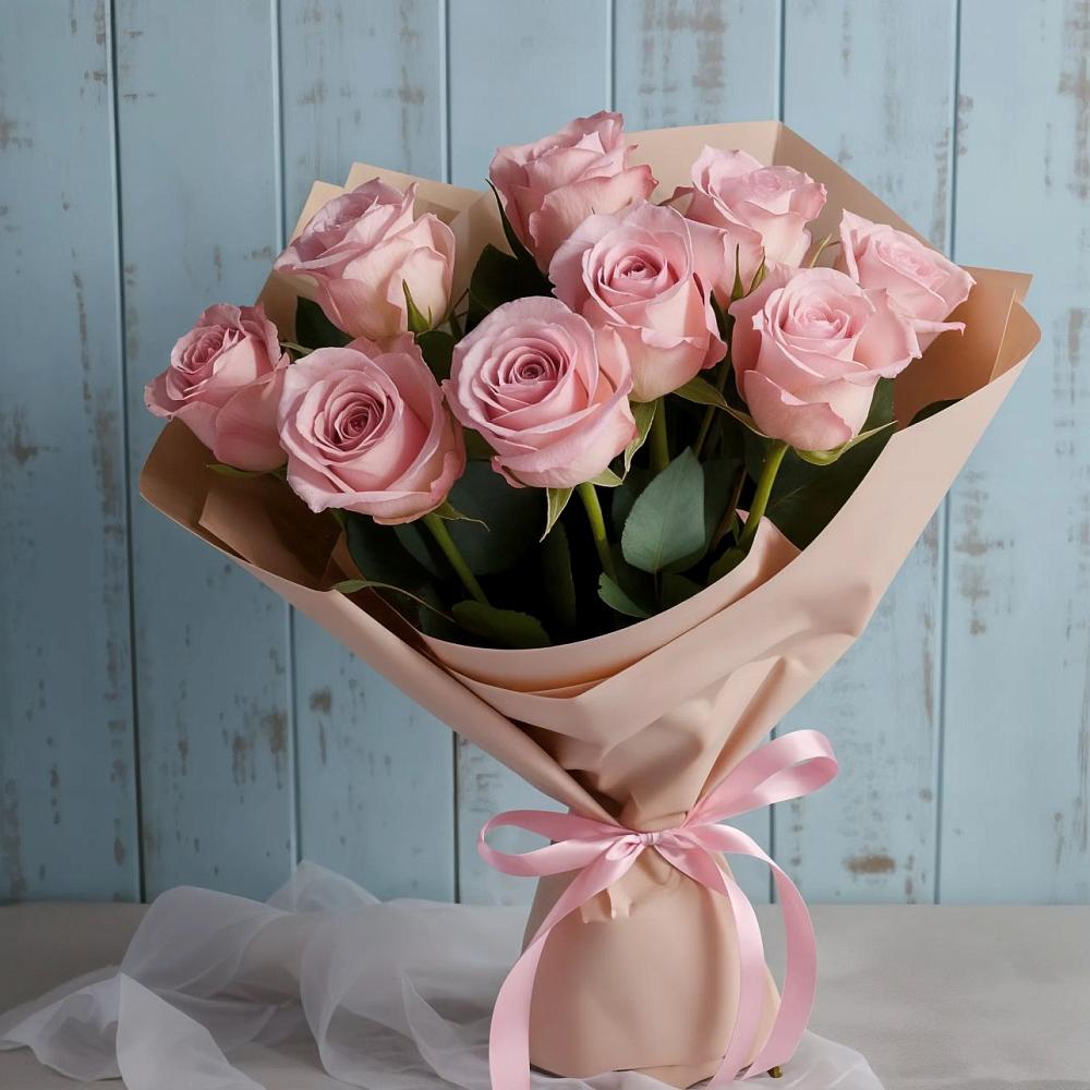 Букет цветов из: Розы в Крапивна