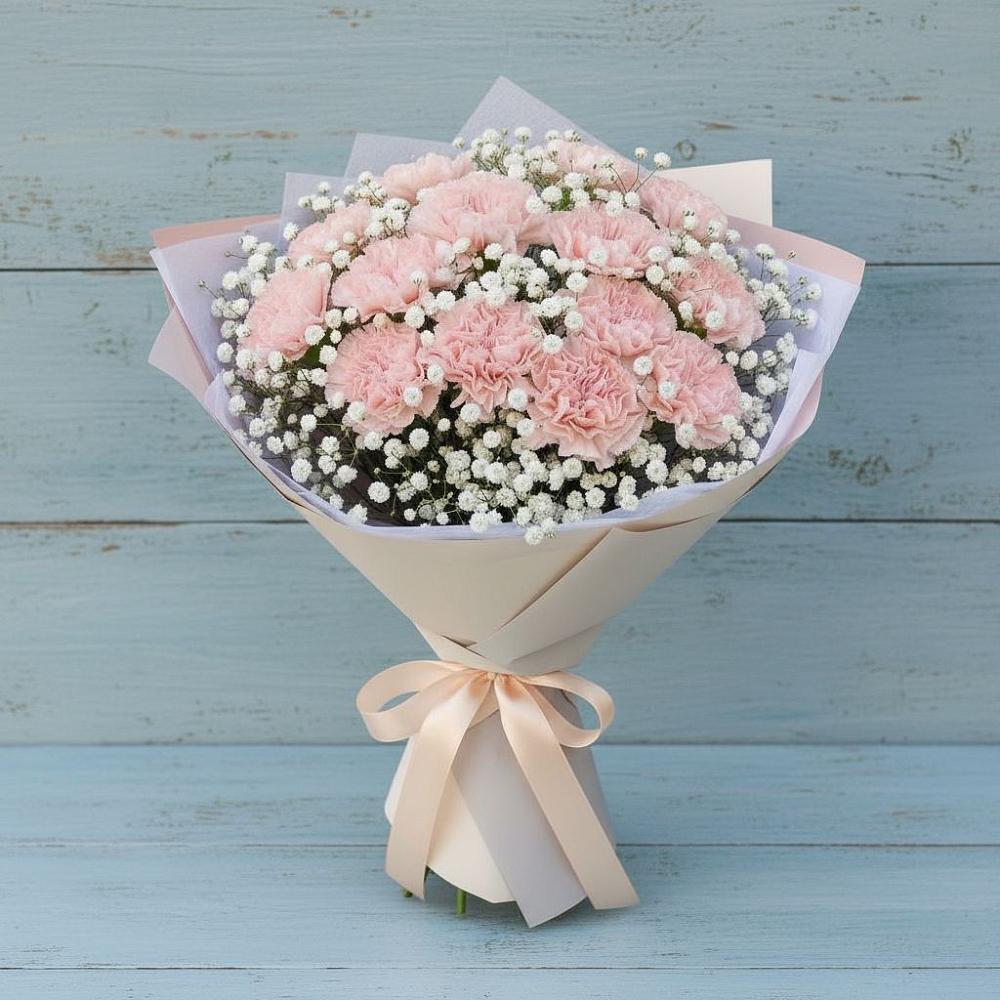 Букет цветов из: Гвоздики в Крапивна