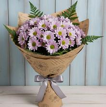 Букет цветов из:  Хризантемы #REPLACE_PRED# Крапивна