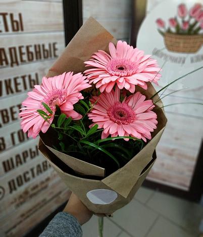 Букет цветов из: Герберы в Крапивна