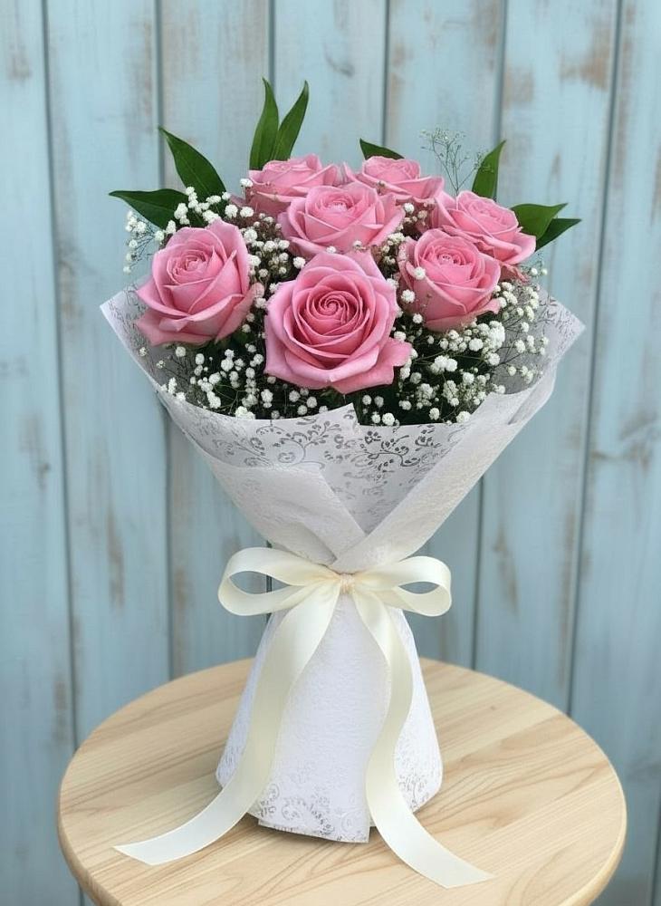 Букет цветов из: Розы в Крапивна