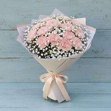 Букет цветов из:  Гвоздики в Крапивна