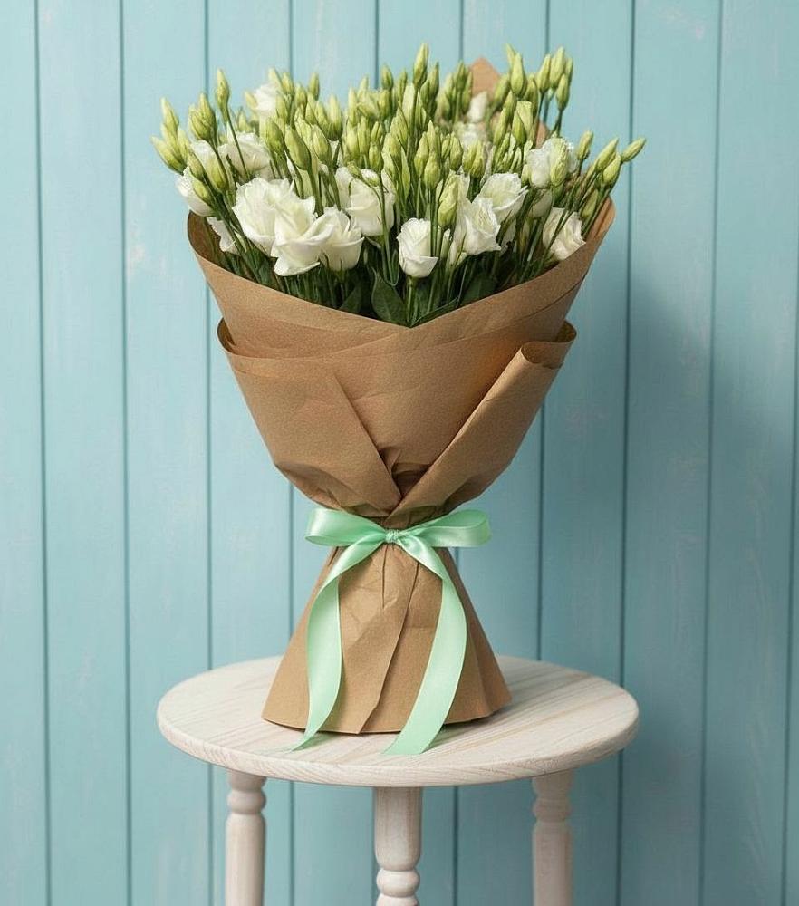 Букет цветов из: Лизиантусы в Крапивна