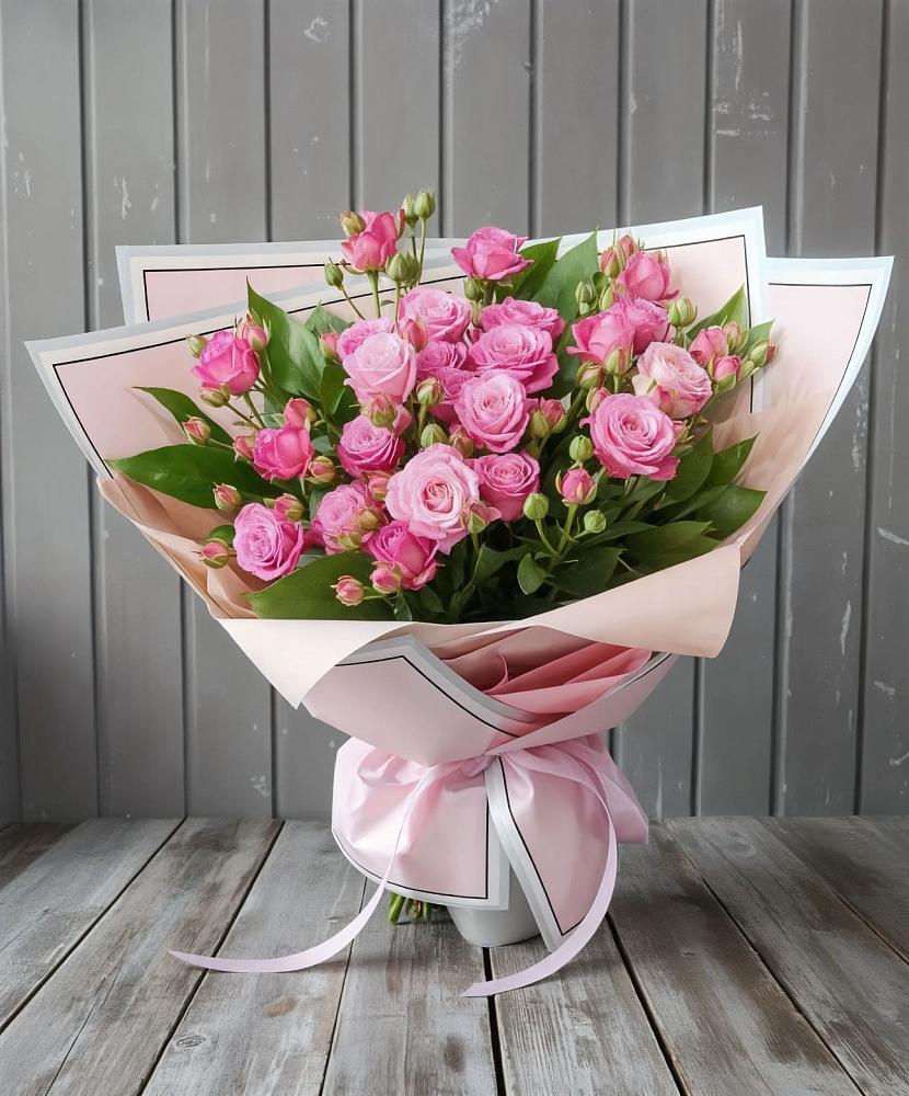 Букет Розовый кустик в Крапивна