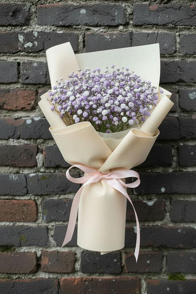 Букет цветов из: Гипсофила в Крапивна