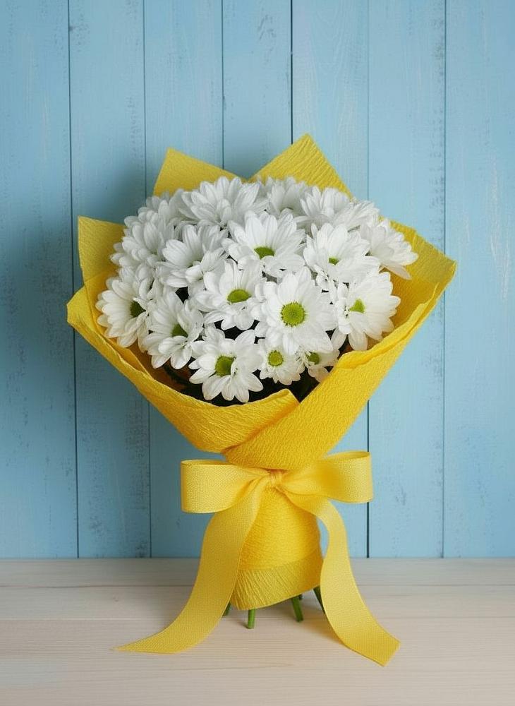 Букет цветов из: Хризантемы в Крапивна