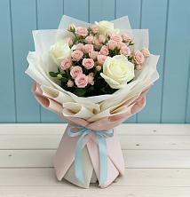 Букет цветов из:  Розы в Крапивна