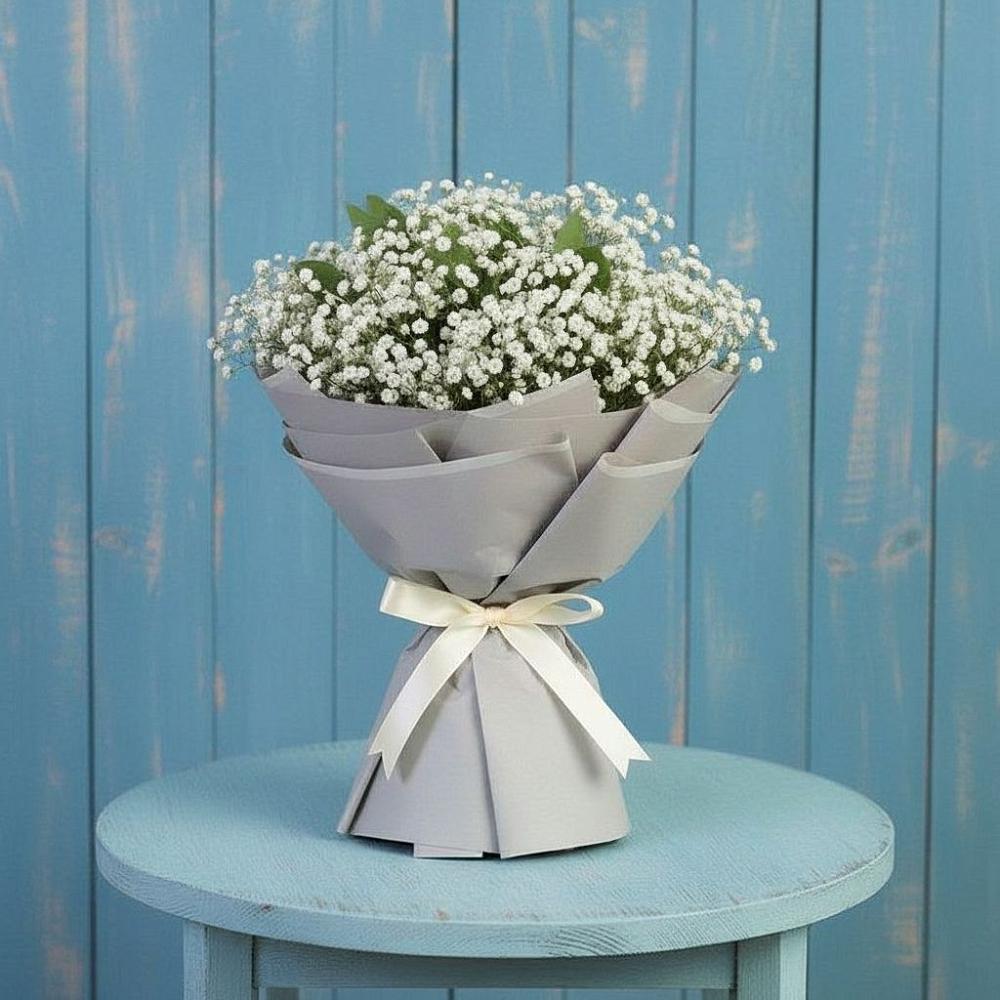 Букет цветов из: Гипсофила в Крапивна