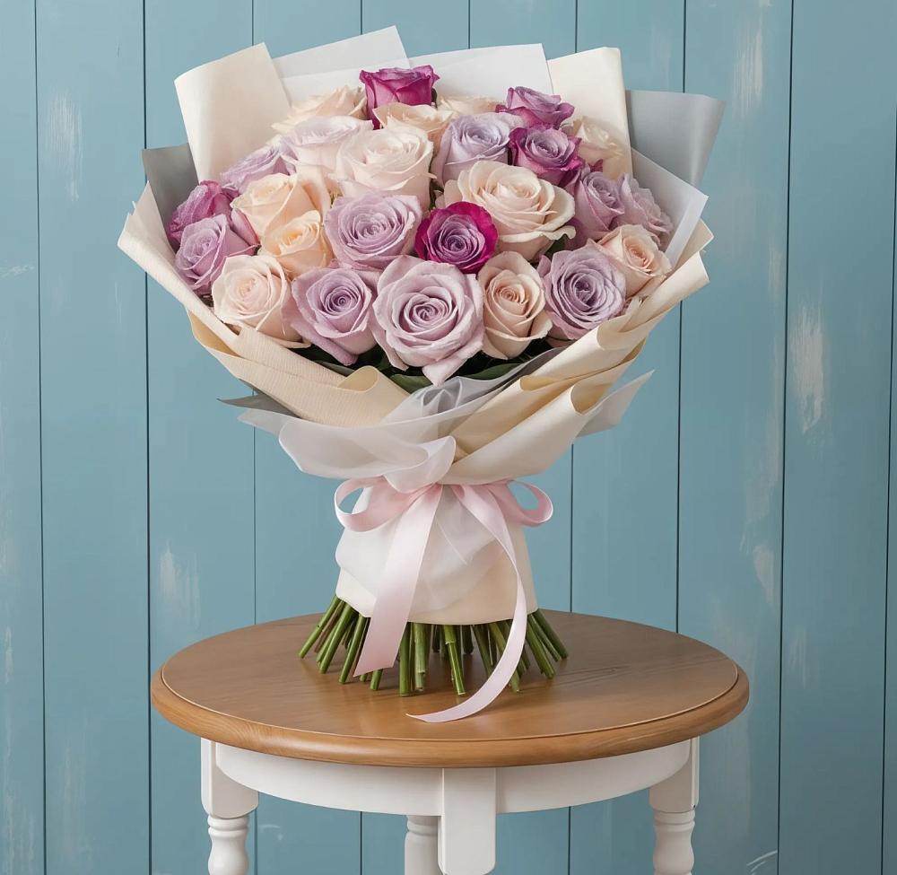 Букет цветов из: Розы в Крапивна