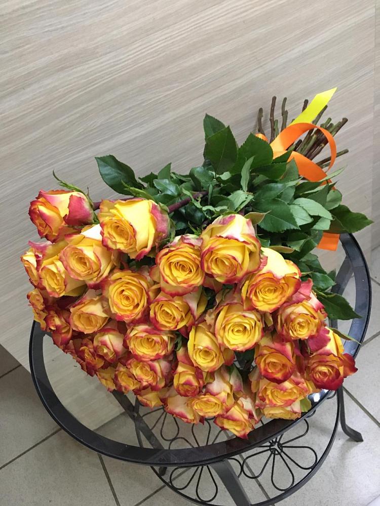 Букет Желтые розы в Крапивна