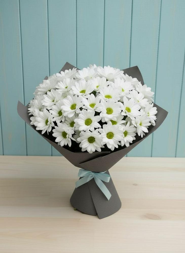 Букет цветов из: Хризантемы в Крапивна