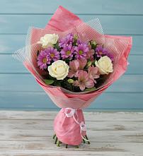 Букет цветов из:  Герберы в Крапивна