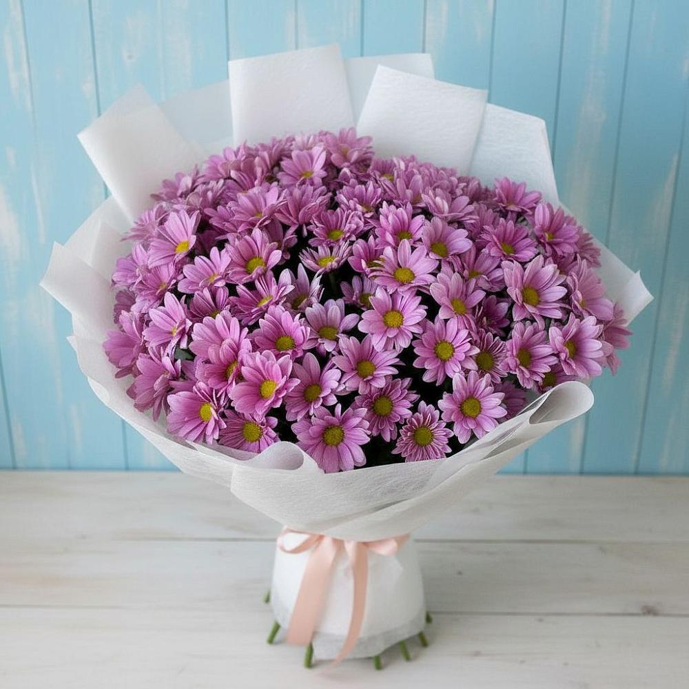 Букет цветов из: Хризантемы в Крапивна