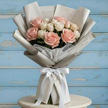 Букет цветов из:  Розы #REPLACE_PRED# Крапивна