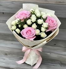Букет цветов из:  Розы в Крапивна