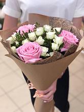 Букет цветов из:  Розы #REPLACE_PRED# Крапивна