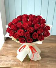 Букет 29 Красных роз в Крапивна