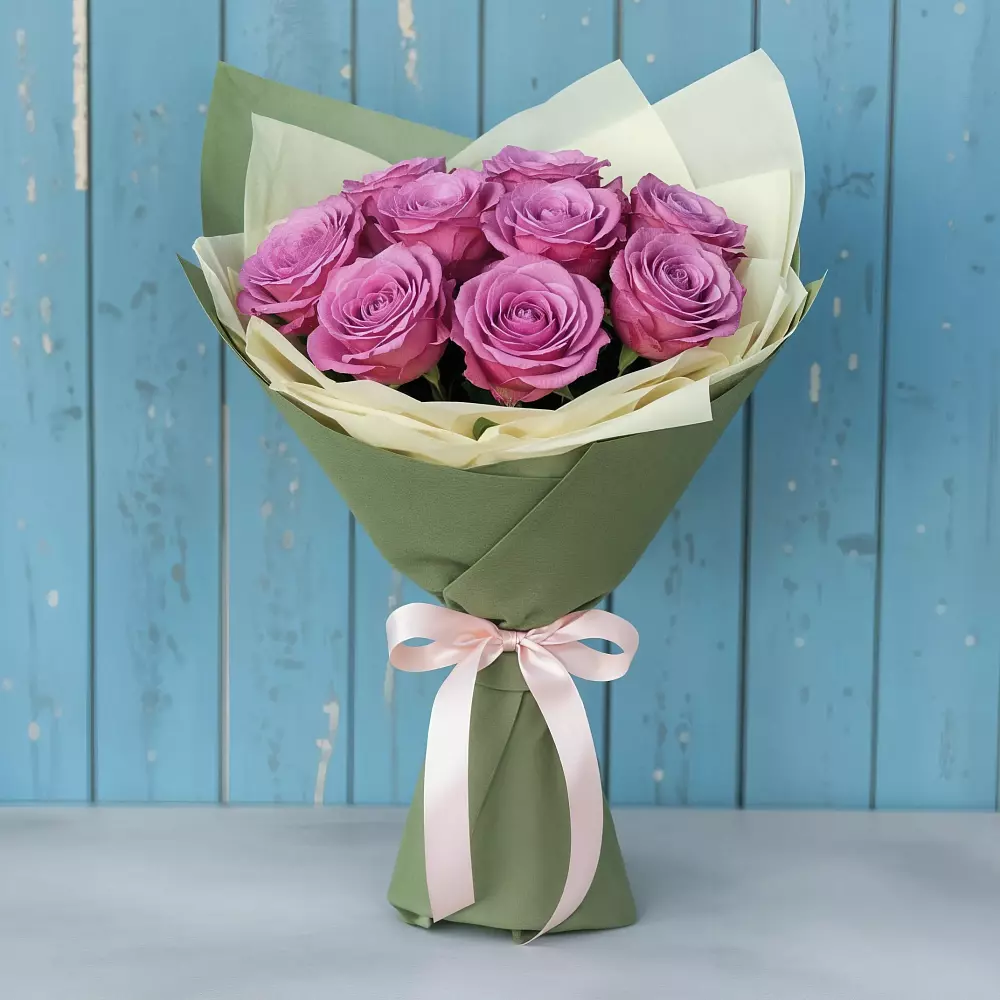 Букет Розы Фёрст Леди в Крапивна