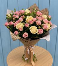 Букет цветов из:  Розы в Крапивна