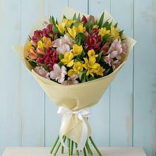 Букет цветов из:  Альстромерии в Крапивна