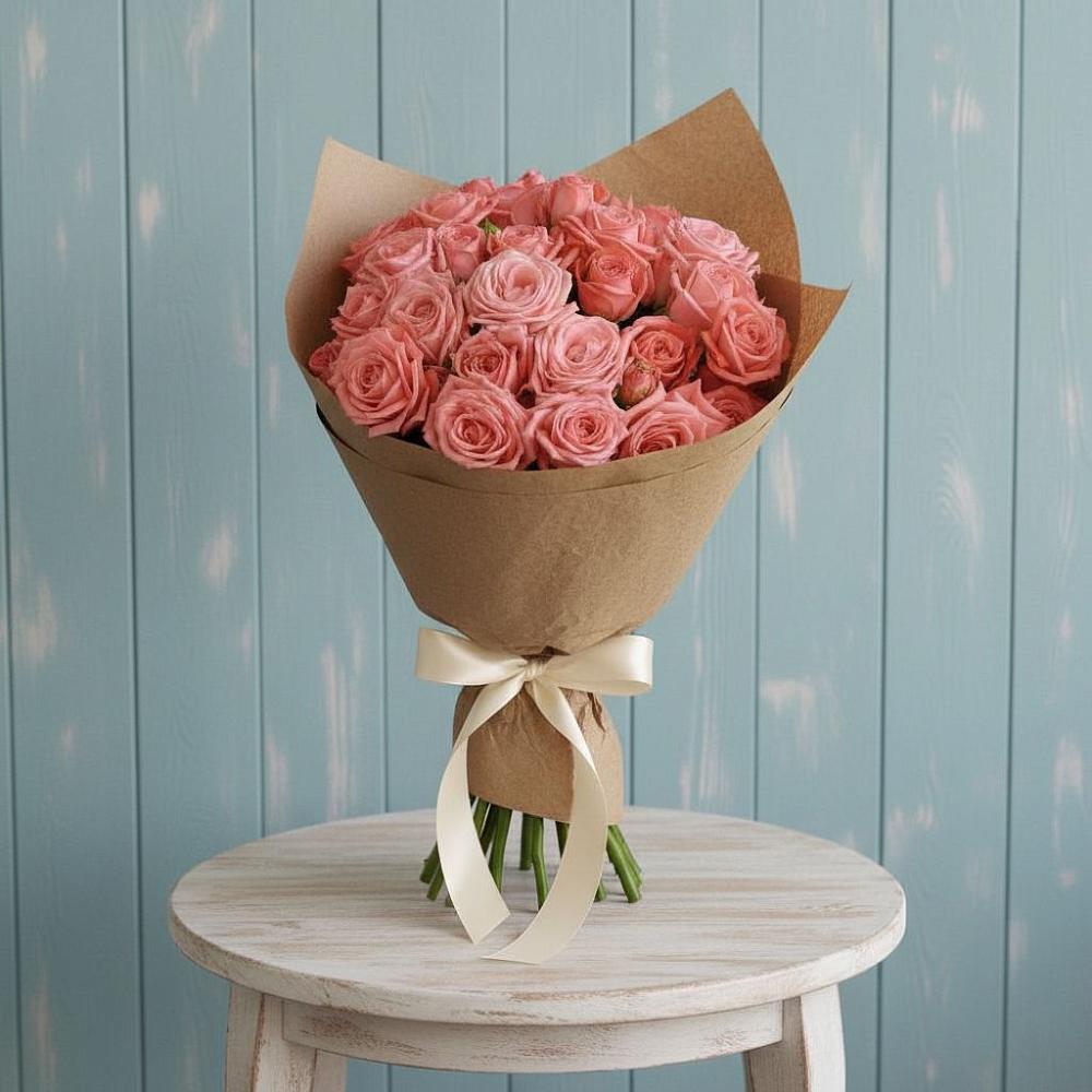 Букет цветов из: Розы в Крапивна