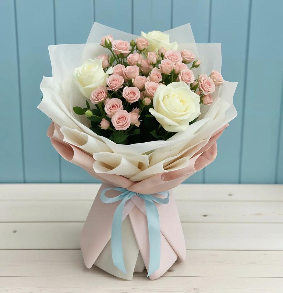 Букет цветов из: Розы в Крапивна