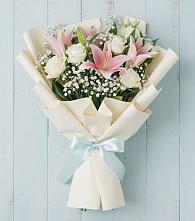 Букет цветов из:  Лилии в Крапивна