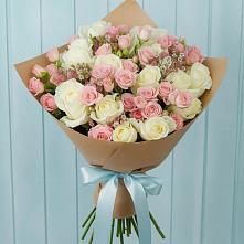 Букет цветов из:  Розы в Крапивна